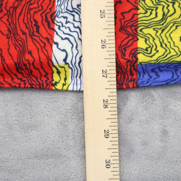 Old Pueblo Traders Shirt Womens M Multicolor Quarter Sleeve Blouse Button Collar - Picture 6 of 16